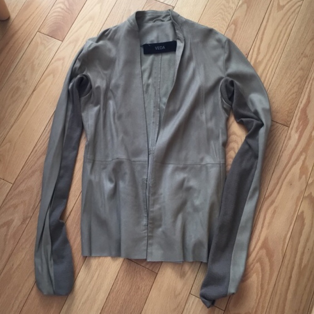 Veda leather jacket